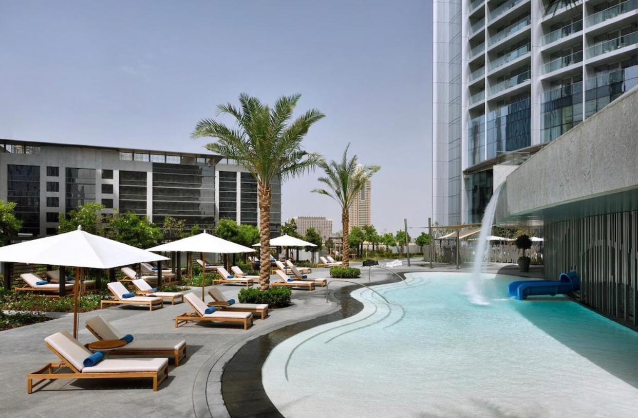 Amazing 2 Bedroom With Full Burj View Dubai Luaran gambar