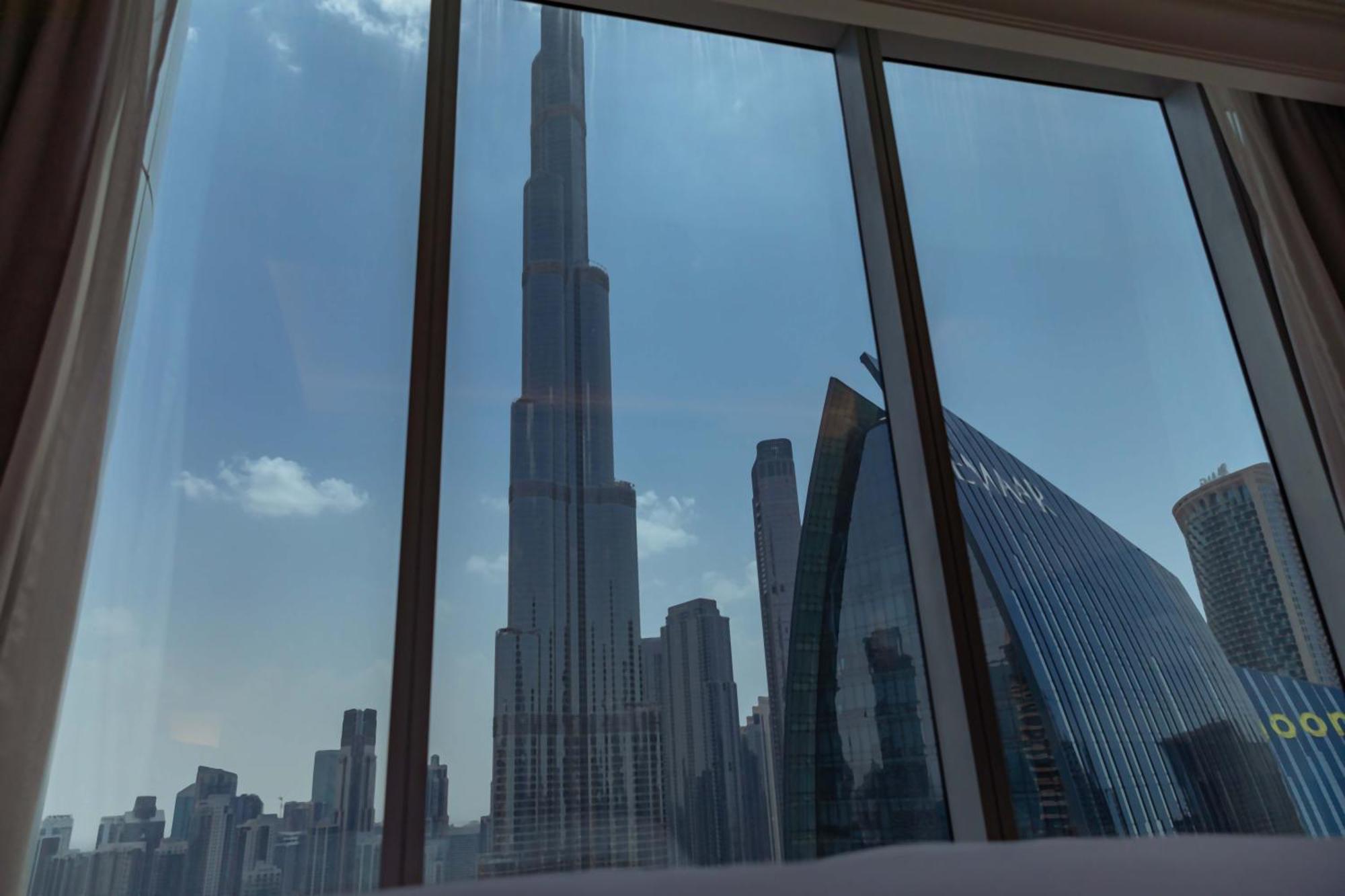 Amazing 2 Bedroom With Full Burj View Dubai Luaran gambar