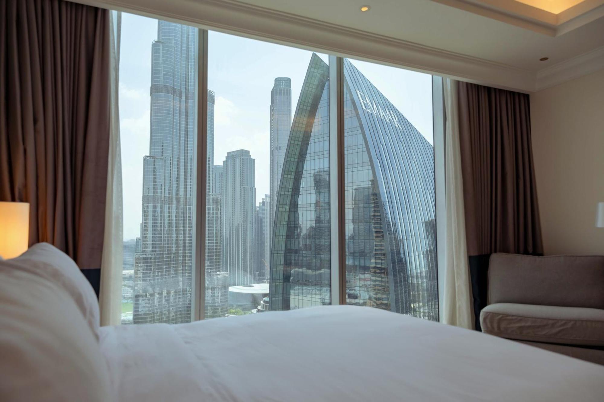 Amazing 2 Bedroom With Full Burj View Dubai Luaran gambar